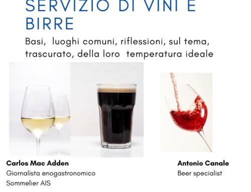 Le temperature di servizio di Vini e Birre